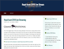 Tablet Screenshot of grandnationalstream.net